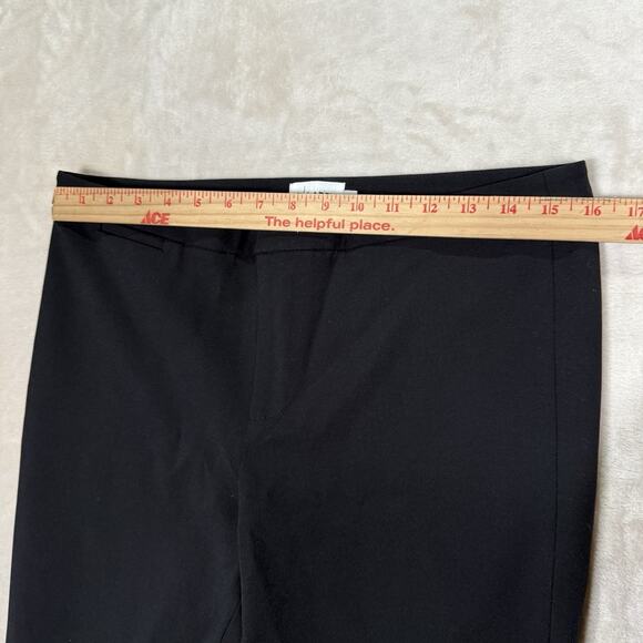 The Reset R Label Trouser Pants Women's Size Medium M Cropped Stretch Black - Picture 6 of 8